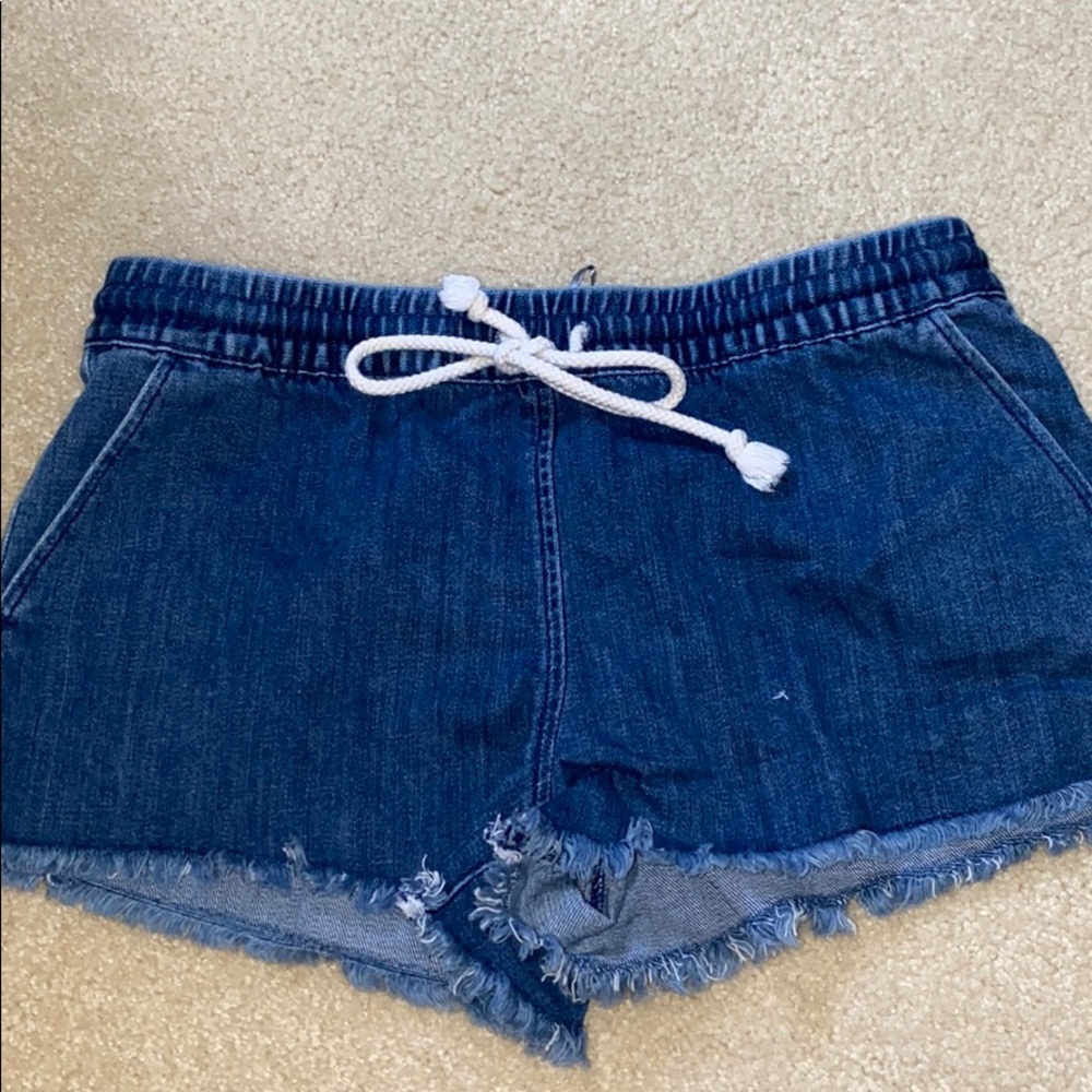 american eagle jean shorts